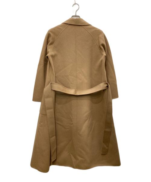 MUSE Deuxieme Classe（ミューズ ドゥーズィエム クラス）MUSE Deuxieme Classe (ミューズ ドゥーズィエム クラス) Ailes リバーコート ブラウン サイズ:Fの古着・服飾アイテム