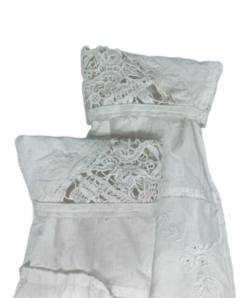 Curensology（カレンソロジー）Curensology (カレンソロジー) コットンバテンレースブラウス ホワイト サイズ:Freeの古着・服飾アイテム