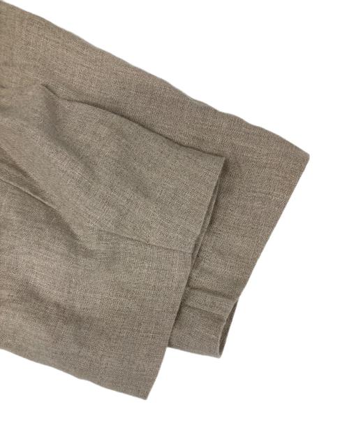 heliopole（エリオポール）heliopole (エリオポール) DUNGAREES LINEN LONG COAT/ダンガリーズリネンロングコート ベージュ サイズ:36の古着・服飾アイテム