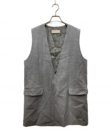 Plage（プラージュ）の古着「WO SE ベスト」｜グレー