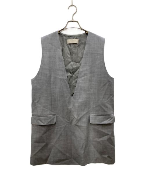 Plage（プラージュ）Plage (プラージュ) WO SE ベスト グレー サイズ:FREEの古着・服飾アイテム