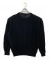 WIRROW (ウィロウ) Linen Silk Knit Pullover/リネンシルクプルオーバー ブラック サイズ:3：9000円