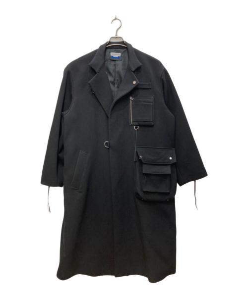MAISON SPECIAL（メゾンスペシャル）MAISON SPECIAL (メゾンスペシャル) プライムオーバータイロッケンミリタリーコート ブラック サイズ:1の古着・服飾アイテム