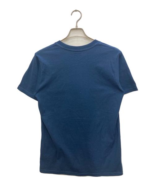 stussy（ステューシー）stussy (ステューシー) プリントTシャツ ブルー サイズ:Sの古着・服飾アイテム