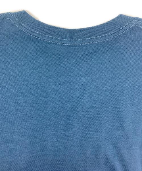 stussy（ステューシー）stussy (ステューシー) プリントTシャツ ブルー サイズ:Sの古着・服飾アイテム
