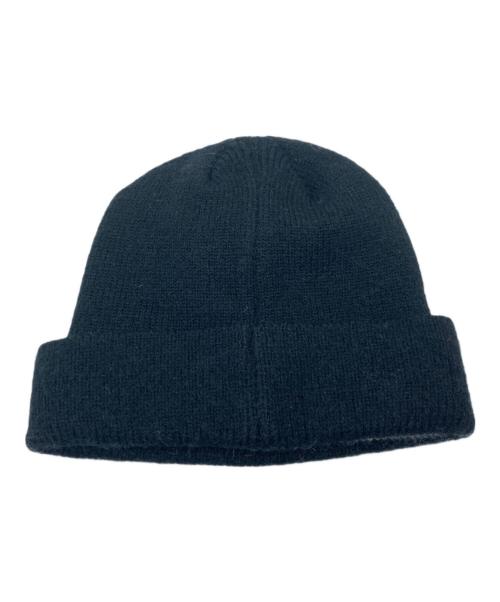 stussy（ステューシー）stussy (ステューシー) Big Link Cuff Beanie/ビッグ リンク カフ ビーニー ブラックの古着・服飾アイテム