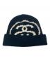 stussy（ステューシー）の古着「Big Link Cuff Beanie/ビッグ リンク カフ ビーニー」｜ブラック