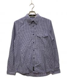 Stone Island Denims（ストーンアイランドデニム）の古着「ギンガムチェックシャツ」｜ネイビー