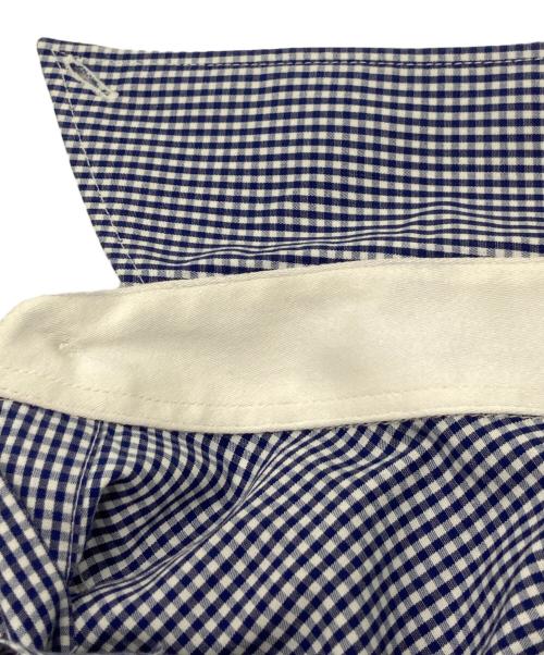 Stone Island Denims（ストーンアイランドデニム）STONE ISLAND DENIMS (ストーンアイランドデニム) ギンガムチェックシャツ ネイビー サイズ:Mの古着・服飾アイテム