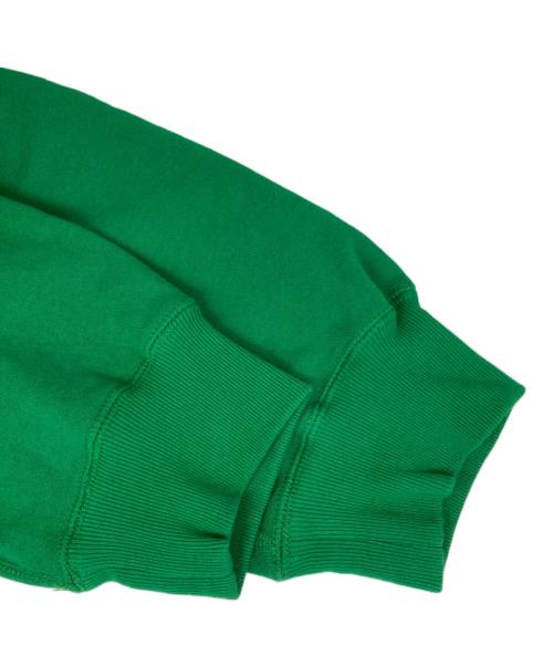 THE BLACK EYE PATCH（ブラックアイパッチ）THE BLACK EYE PATCH (ブラックアイパッチ) ブランドロゴ刺繍パーカー グリーン サイズ:Ｌの古着・服飾アイテム