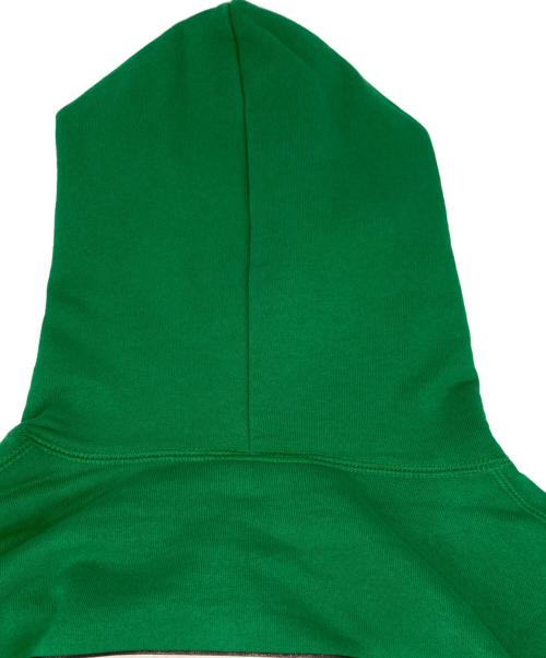 THE BLACK EYE PATCH（ブラックアイパッチ）THE BLACK EYE PATCH (ブラックアイパッチ) ブランドロゴ刺繍パーカー グリーン サイズ:Ｌの古着・服飾アイテム