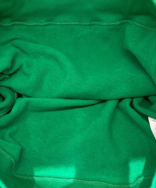 THE BLACK EYE PATCH（ブラックアイパッチ）THE BLACK EYE PATCH (ブラックアイパッチ) ブランドロゴ刺繍パーカー グリーン サイズ:Ｌの古着・服飾アイテム