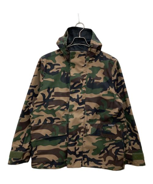 stussy（ステューシー）stussy (ステューシー) Shell Hooded/シェルフーデッド オリーブ サイズ:Ｓの古着・服飾アイテム