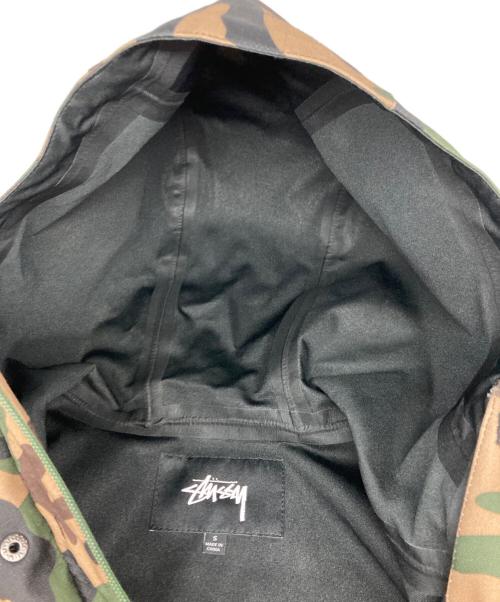 stussy（ステューシー）stussy (ステューシー) Shell Hooded/シェルフーデッド オリーブ サイズ:Ｓの古着・服飾アイテム