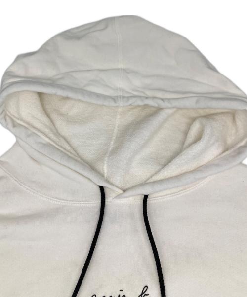 agnes b homme（アニエスベーオム）agnes b homme (アニエスベーオム) ロゴパーカー ホワイト サイズ:3の古着・服飾アイテム