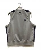 Needlesニードルズ）の古着「Track N/S CREW NECK/トラック  NS  クルー ネック」｜グレー