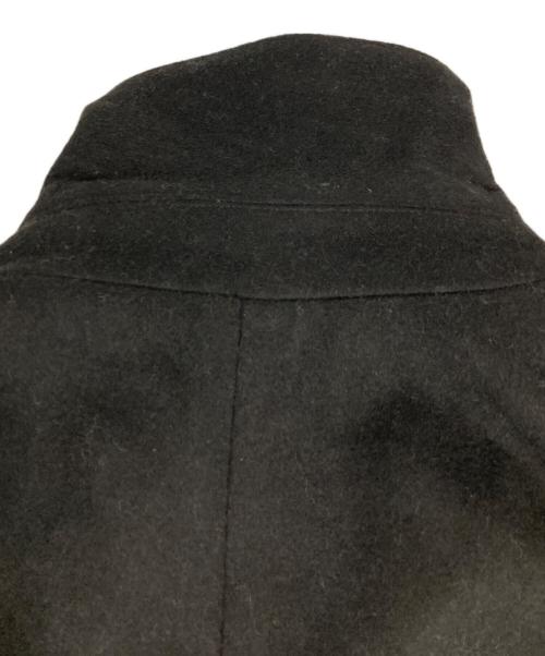 crewre（クルー）crewre (クルー) アジャスタブルウールロングコート ブラック サイズ:1の古着・服飾アイテム