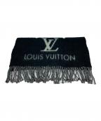 LOUIS VUITTONルイ ヴィトン）の古着「エシャルプ レイキャビック」｜ブラック×グレー