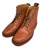 Tricker'sトリッカーズ）の古着「ウィングチップブーツ」｜ブラウン