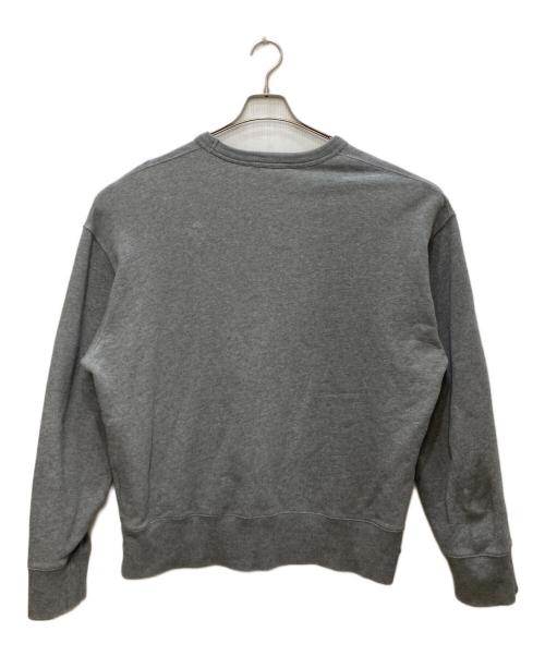 Acne studios（アクネ ストゥディオズ）ACNE STUDIOS (アクネ ストゥディオス) フェイスロゴパッチスウェット グレー サイズ:Ｓの古着・服飾アイテム