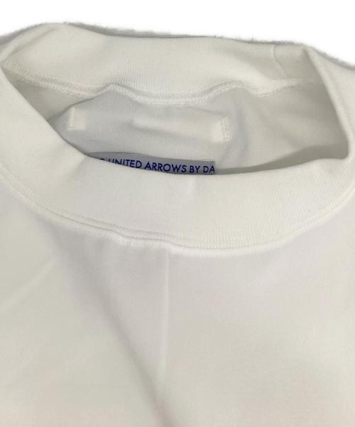 UNITED ARROWS（ユナイテッドアローズ）UNITED ARROWS (ユナイテッドアローズ) H/T D/SL CREW TEE/Tシャツ ホワイト サイズ:S 未使用品の古着・服飾アイテム