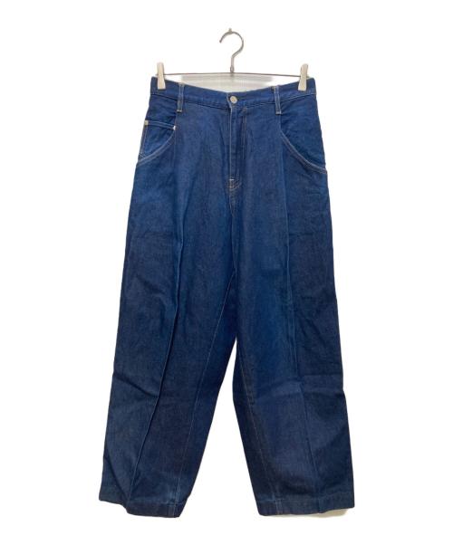 NEON SIGN（ネオンサイン）NEON SIGN (ネオンサイン) BADBOY DENIM SLACKS/バッドボーイ デニム スラックス インディゴ サイズ:46の古着・服飾アイテム