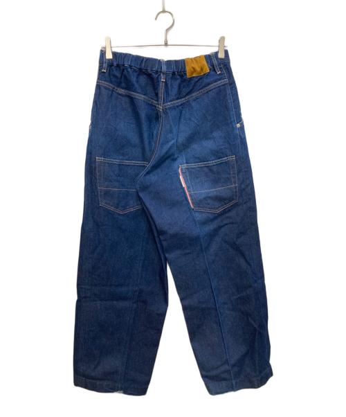 NEON SIGN（ネオンサイン）NEON SIGN (ネオンサイン) BADBOY DENIM SLACKS/バッドボーイ デニム スラックス インディゴ サイズ:46の古着・服飾アイテム