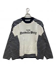 DAIRIKU（ダイリク）の古着「Docking Lettered Knit」｜ホワイト