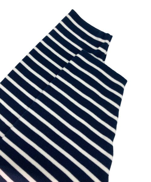 DAIRIKU（ダイリク）DAIRIKU (ダイリク) Docking Lettered Knit ホワイト サイズ:Fの古着・服飾アイテム