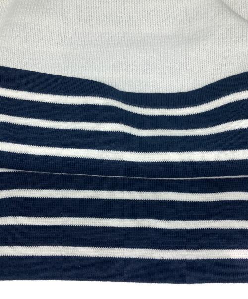 DAIRIKU（ダイリク）DAIRIKU (ダイリク) Docking Lettered Knit ホワイト サイズ:Fの古着・服飾アイテム