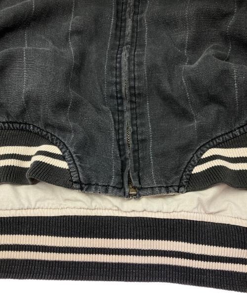 MIRAGE（ミラージュ）MIRAGE (ミラージュ) ヴィンテージリバーシブルジャケット ホワイト×グレー サイズ:表記無の古着・服飾アイテム