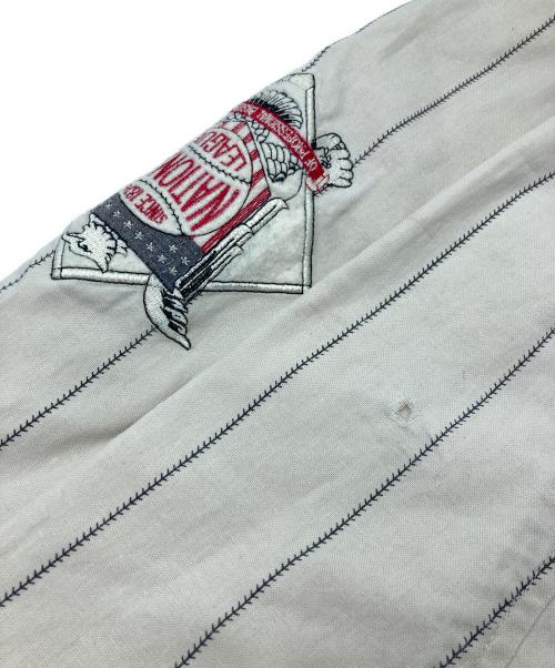 MIRAGE（ミラージュ）MIRAGE (ミラージュ) ヴィンテージリバーシブルジャケット ホワイト×グレー サイズ:表記無の古着・服飾アイテム