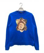UNDERCOVERアンダーカバー）の古着「グラフィックスウェット」｜ブルー