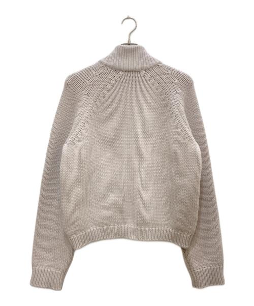 OUR LEGACY（アワーレガシー）OUR LEGACY (アワーレガシー) ULTRA ZIP CARDIGAN/ウルトラジップカーディガン アイボリー サイズ:46の古着・服飾アイテム