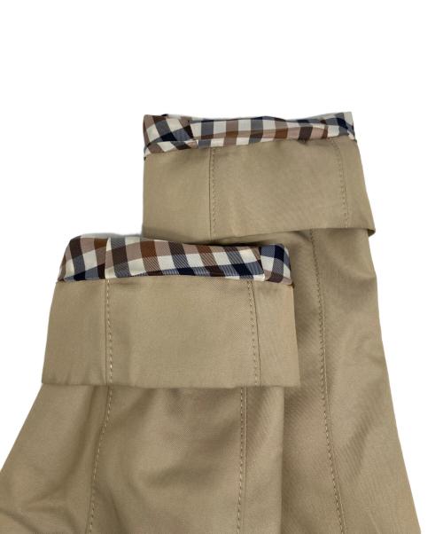 Aquascutum（アクアスキュータム）Aquascutum (アクアスキュータム) ライナー付トレンチコート ベージュ サイズ:8の古着・服飾アイテム