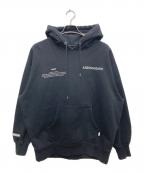 Danner×WIND AND SEAダナー×ウィンダンシー）の古着「プルオーバーパーカー」｜ブラック