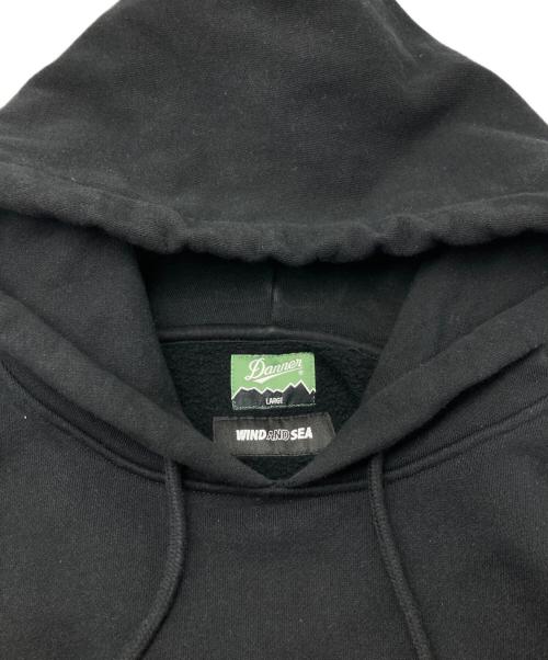Danner（ダナー）Danner (ダナー) WIND AND SEA (ウィンダンシー) プルオーバーパーカー ブラック サイズ:Lの古着・服飾アイテム