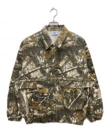 KEBOZ（ケボズ）の古着「REAL TREE CAMO BALL JACKET/リアル ツリー カモ ボール ジャケット」｜ベージュ×カーキ