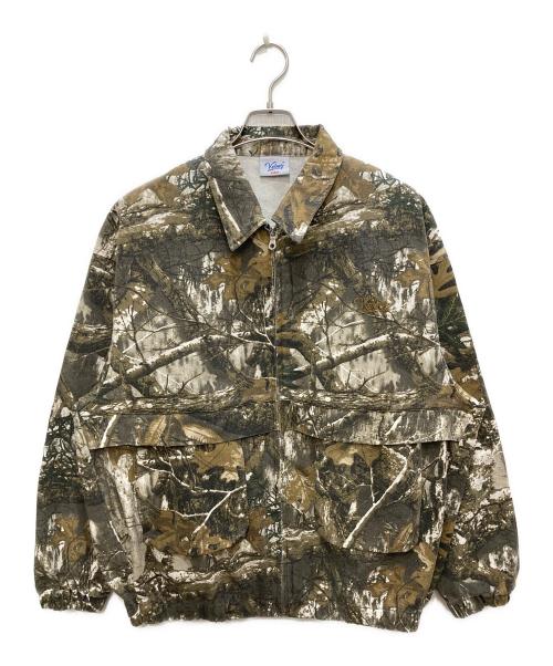 KEBOZ（ケボズ）KEBOZ (ケボズ) REAL TREE CAMO BALL JACKET/リアル ツリー カモ ボール ジャケット ベージュ×カーキ サイズ:LARGEの古着・服飾アイテム