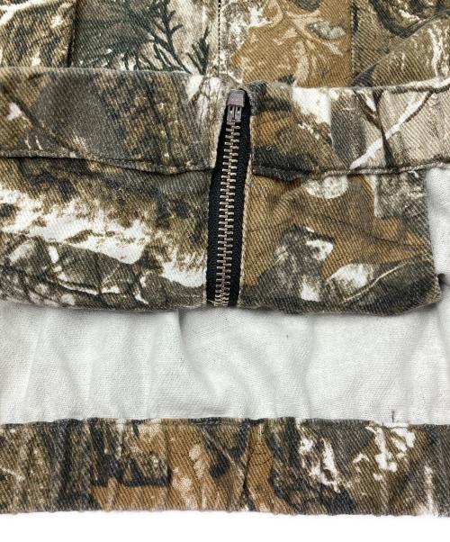 KEBOZ（ケボズ）KEBOZ (ケボズ) REAL TREE CAMO BALL JACKET/リアル ツリー カモ ボール ジャケット ベージュ×カーキ サイズ:LARGEの古着・服飾アイテム