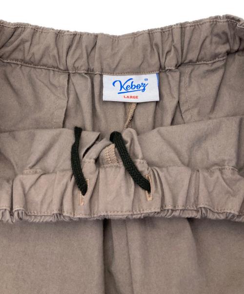 KEBOZ（ケボズ）KEBOZ (ケボズ) ワイドパンツ ブラウン サイズ:Ｌの古着・服飾アイテム