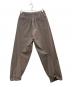 KEBOZ (ケボズ) ワイドパンツ ブラウン サイズ:Ｌ：5000円