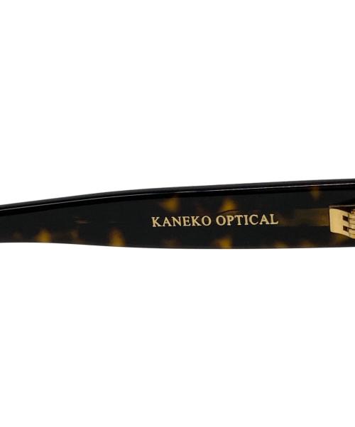 KEBOZ（ケボズ）KEBOZ (ケボズ) KANEKO OPTICAL (金子眼鏡) MOOKIE SUNGLASS/ムーキーサングラス ブラウンの古着・服飾アイテム