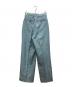 AMI Alexandre Mattiussi (アミアレクサンドルマテュッシ) STRAIGHT FIT TROUSERS/ストレートフィットトラウザーズ ブルー サイズ:32 未使用品：15000円