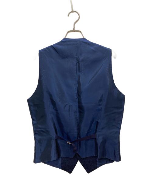 TAGLIATORE（タリアトーレ）TAGLIATORE (タリアトーレ) 切替ジレ ネイビー サイズ:44の古着・服飾アイテム