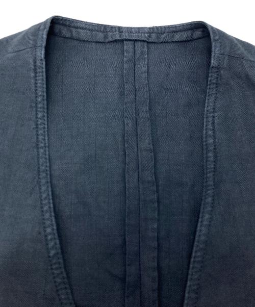 LARDINI（ラルディーニ）LARDINI (ラルディーニ) リネンジレ ネイビー サイズ:44の古着・服飾アイテム