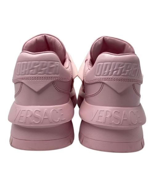 VERSACE（ヴェルサーチェ）VERSACE (ヴェルサーチェ) ODISSEA スニーカー ピンク サイズ:37の古着・服飾アイテム
