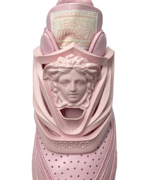 VERSACE（ヴェルサーチェ）VERSACE (ヴェルサーチェ) ODISSEA スニーカー ピンク サイズ:37の古着・服飾アイテム