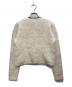 FRED PERRY (フレッドペリー) RAY BEAMS (レイ ビームス) Fluffy Crewneck Knit Cardigan/フラッフィー クルーネック ニット カーディガン ホワイト サイズ:10：12000円
