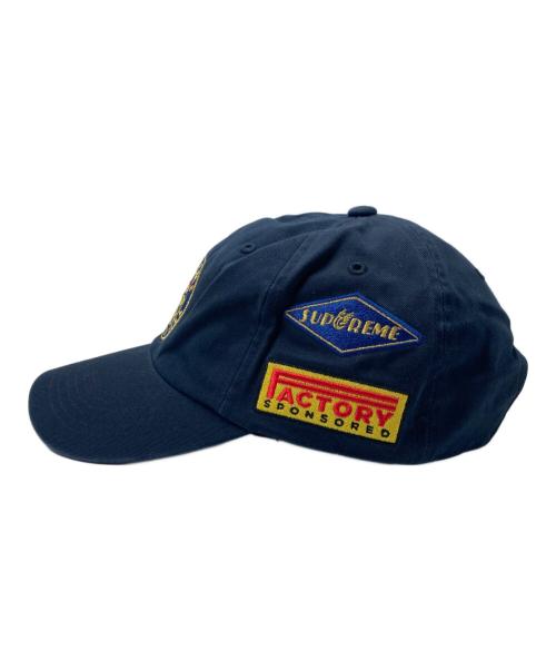 SUPREME（シュプリーム）SUPREME (シュプリーム) Racing 6Panel Cap/レーシング 6パネル キャップ ネイビーの古着・服飾アイテム